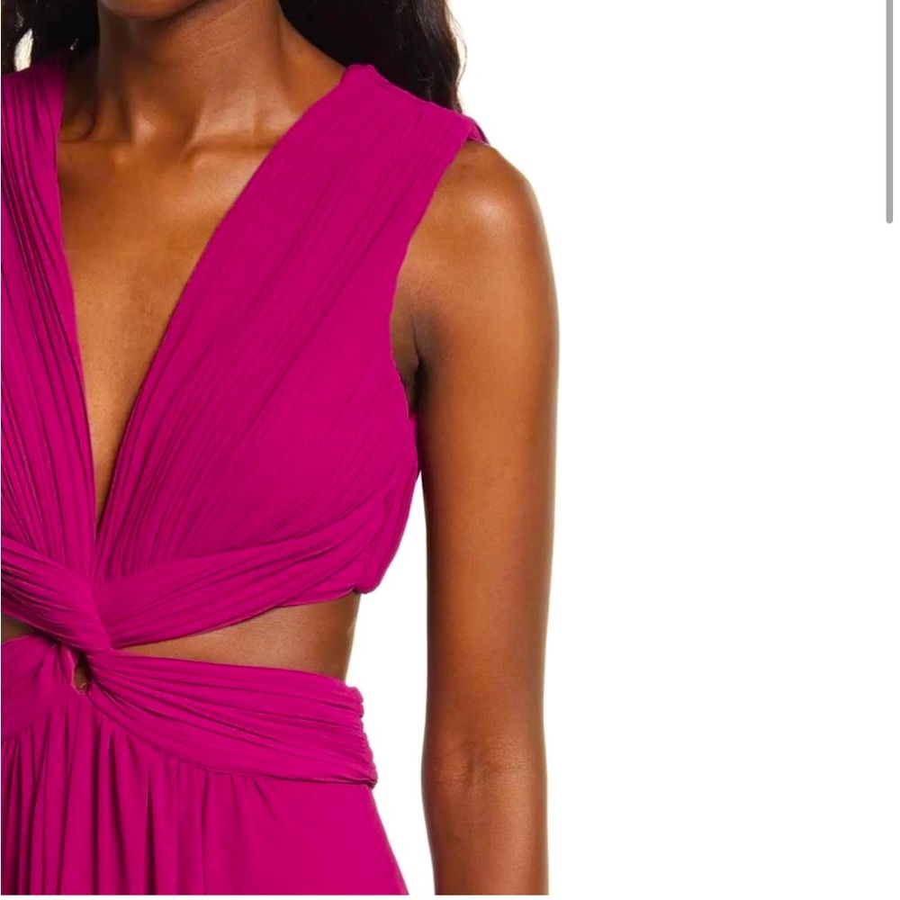 Lulu's Cutout Maxi Dress in Plum Purple, Size XS, Tags on bought from Nordstrom
